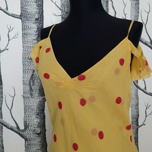 🍓🍒Vintage 90s 100% Silk Victoria's Secret Dress